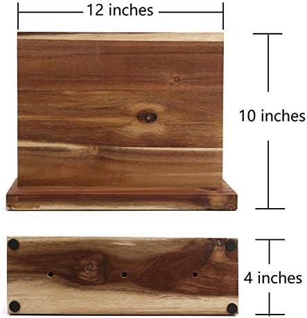 Resafy Magnetic Knife Block Acacia Wood