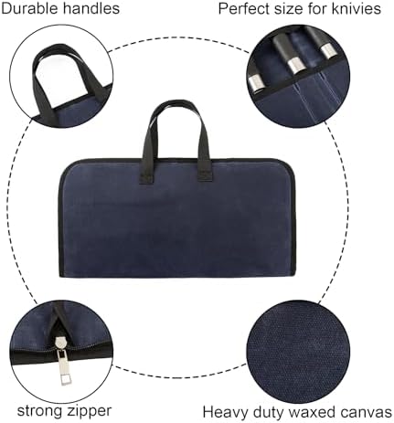 QEES knives and forks roll bag