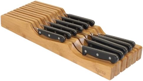 Bamboo Knife Organizer