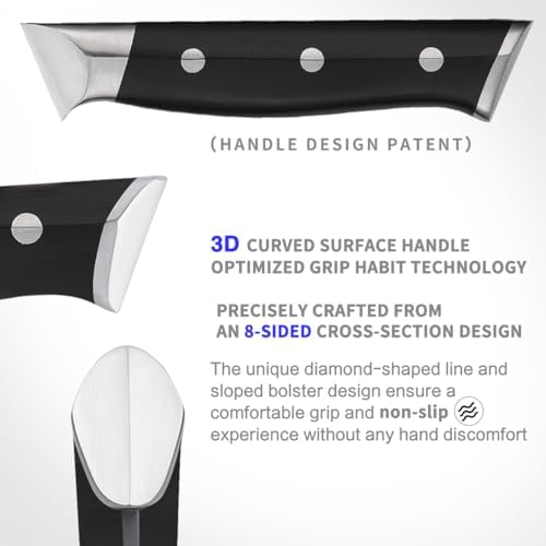 15-Piece Sharp Knife Set for Home Cooking