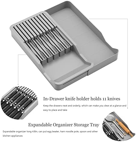 11-Knife Expandable Knife Holder Validates Kitchen Storage Needs