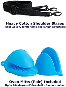 Knives in a Knife Roll Bag Navy Blue