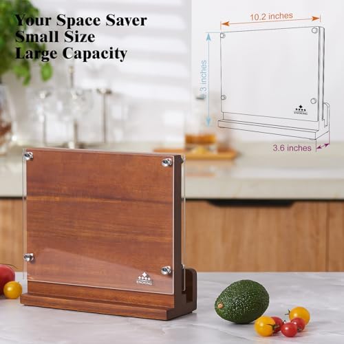 Magnetic Kitchen Knife Block Durable Safe Kitchen Organizer