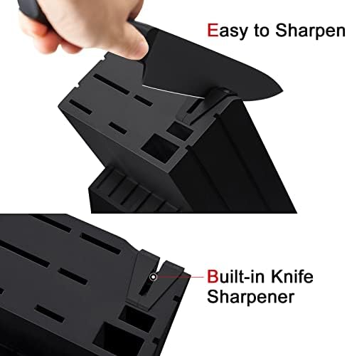 15-Piece Kitchen Knife Block Set