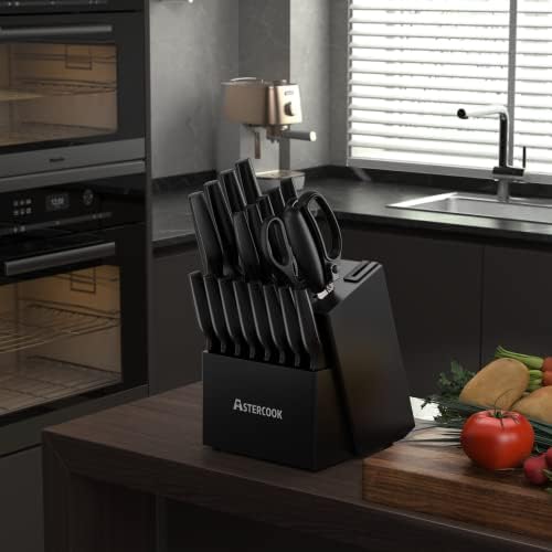 Sharp 21-Piece Knife Set Kitchenessential Collection