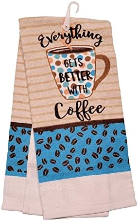 Hand Towel Set 2 Pack with Saguaro Acres Magnet 1
