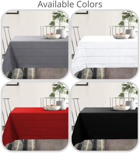 Rustic Farmhouse Tablecloth Heavy Duty 100 Cotton Washable Non-Slip