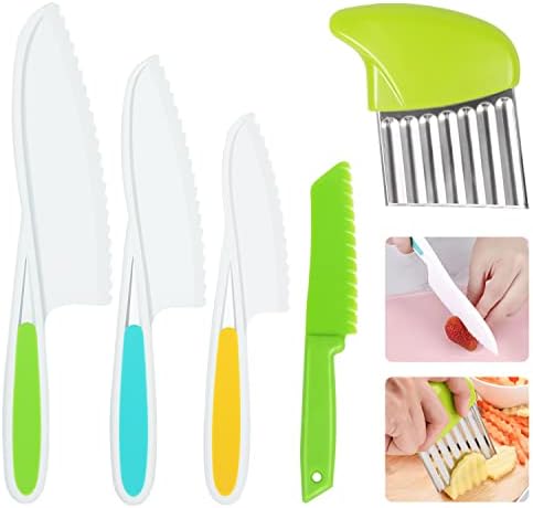 5-in-1 Safe Knives Set for Kids