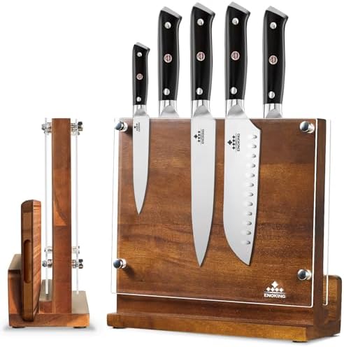 Magnetic Kitchen Knife Block Durable Safe Kitchen Organizer