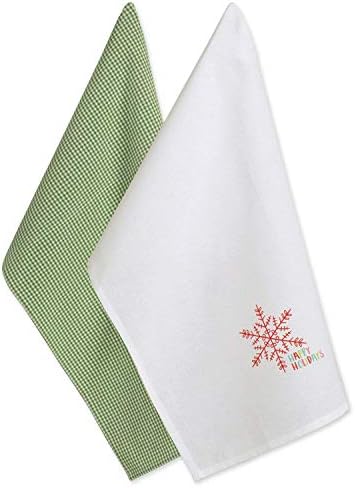 DII Christmas Tea Towels 18x28 inches festive kitchen essentials