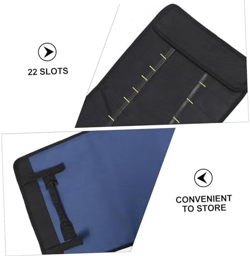 Alipis 22 Knive Roll Bag Portable Case