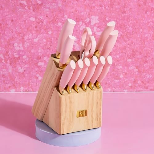 Paris Hilton 12-Piece Knife Set Precision Sharpness and Style
