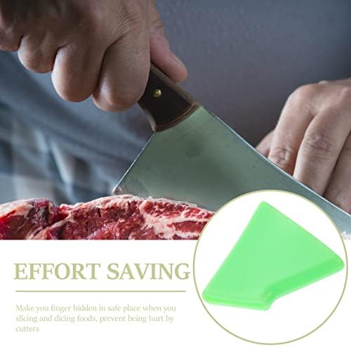 Callaron 2-Piece Kitchen Cut Protect Finger Guards Silicone Knives Universal Blade Covers