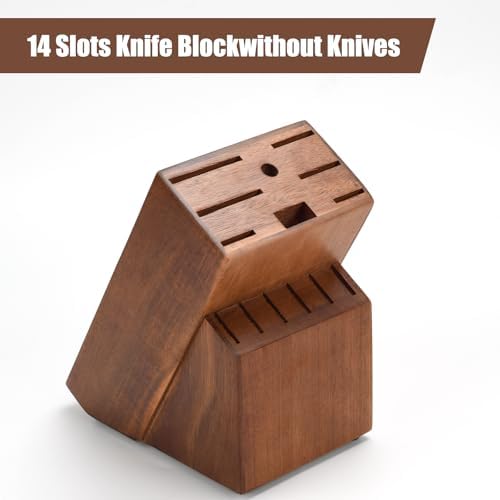 10-Piece Kitchen Knife Block for Organization