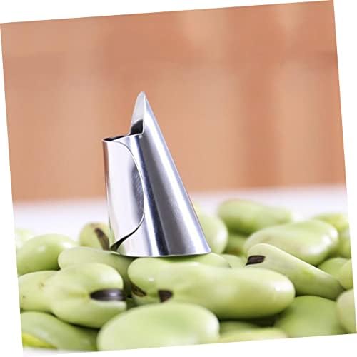 GOOHOCHY 5pcs Finger Protector Cutting Tools for Nuts and Vegetables