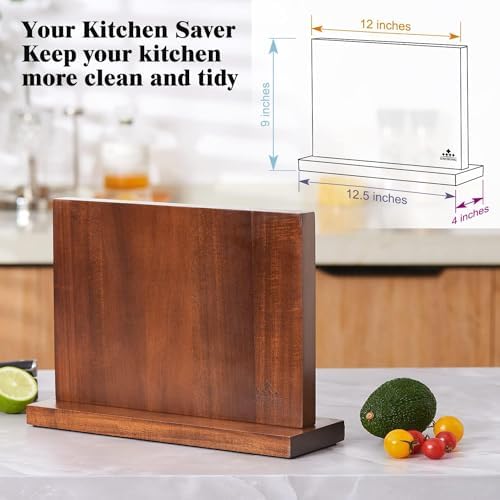 Magnetic Knife Block for Home Kitchen