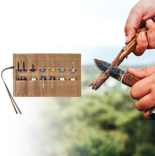 12 Slot Minimalist Folding Knife Holder