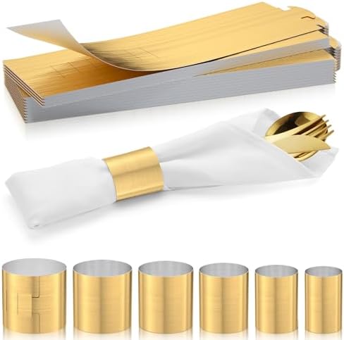 ChilStikUni Reusable Napkin Bands Set of 50