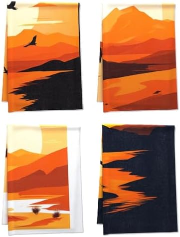 autumn-friendly kitchen towel set