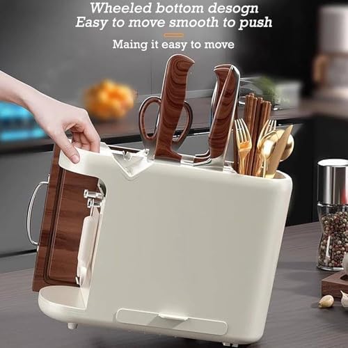 Multi-functional Chopstick HolderDryer Organizer White