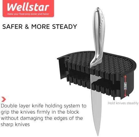 Universal Knife Holder for Kitchen Storage