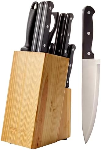 14-Piece Kitchen Knife Set with Knife Block
