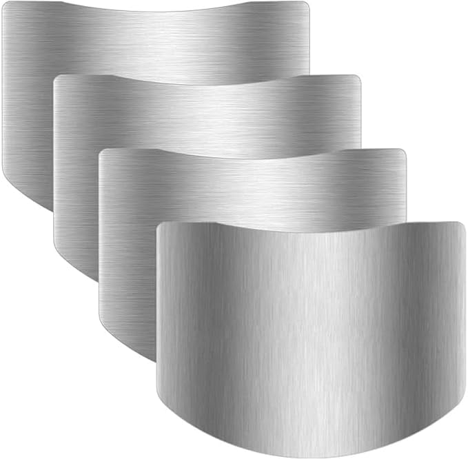 Akkya stainless steel finger guards for cutting knives