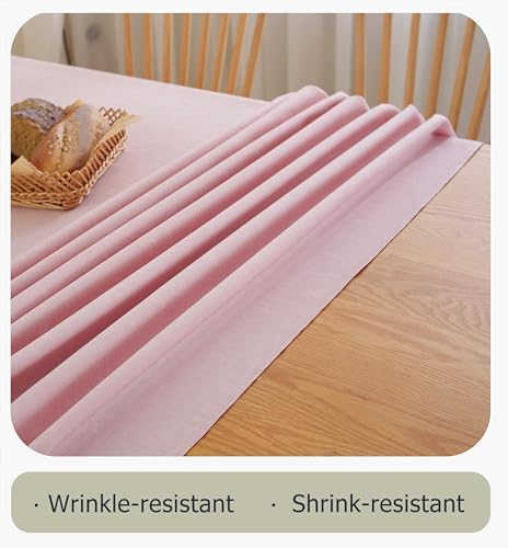 Alsoo Light Pink 60x90 Rectangle Table Cloth