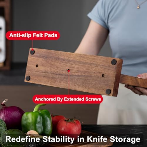 A Magnetic Knife Holder That Makes Storing Your Knives a breeze