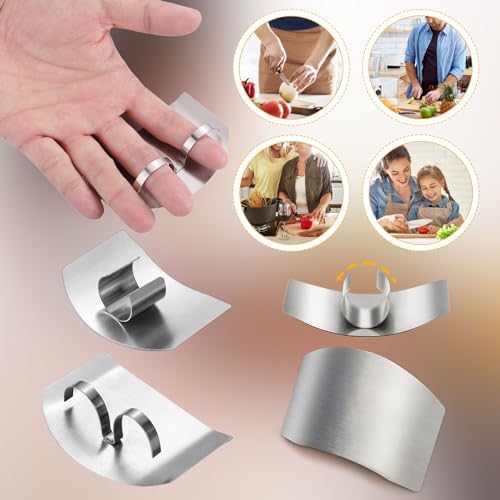 Stainless Steel Finger Guards for Cooking