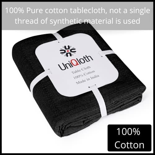 Rustic Farmhouse Tablecloth Heavy Duty 100 Cotton Washable Non-Slip