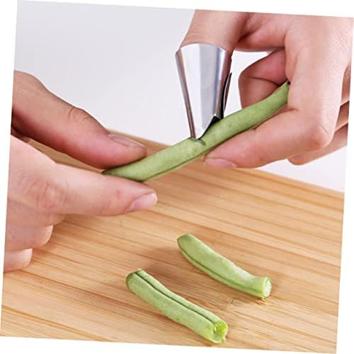 GOOHOCHY 5pcs Finger Protector Cutting Tools for Nuts and Vegetables