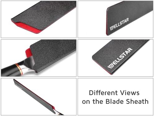 WELLSTAR 2-Piece Knife Edge Guards Set Durable Kitchen Tool Protection
