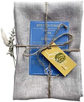 Effortless Drying Flax Tea Towels