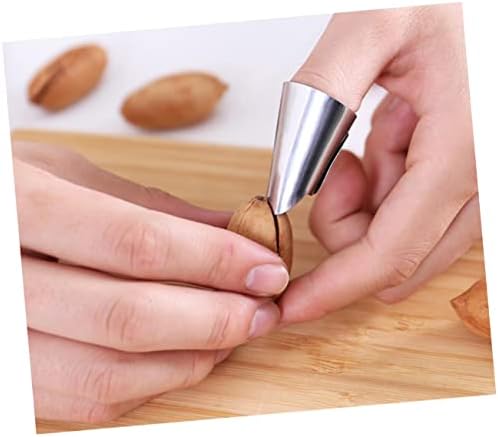 GOOHOCHY 5pcs Finger Protector Cutting Tools for Nuts and Vegetables