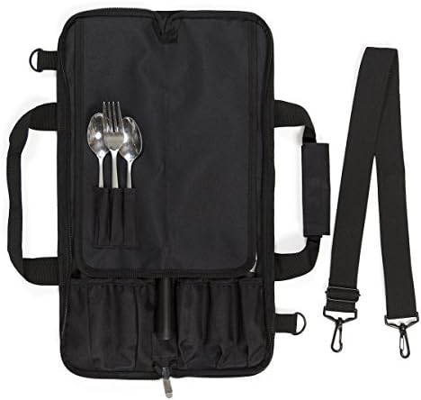 Chef Knife Roll Bag - 6 Slots with Padded Protection