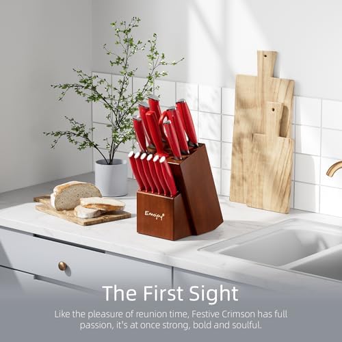15-Piece Kitchen Knife Set with Premium stainless steel and Sharp Knives
