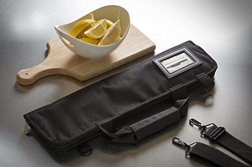 Chef Knife Roll Bag - 6 Slots with Padded Protection