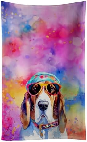 Carolines Treasures Basset Hound Kitchen Towel 1