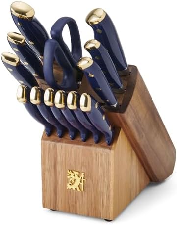 Sabatier 14-Piece Forged knives set with Acacia block
