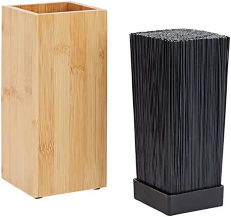Elevate Your Kitchen with Juvale Bamboo Knife Block
