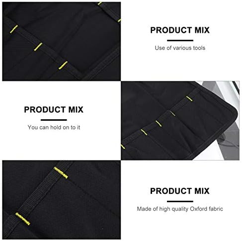 22-Piece Chef Knife Roll Bag with Carry Handle