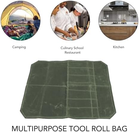 Flock 7-Pockets Knife Roll