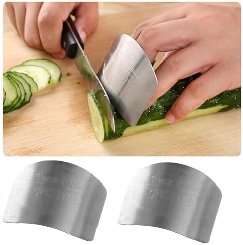 Stainless Steel Finger Guard for Safe Kitchen Use