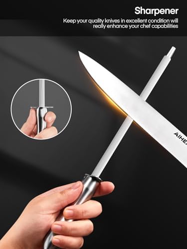Aiheal Premium 17-Piece All-Purpose Knife Set