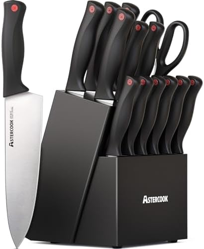 Ultimate 15-Piece Knife Collection for Home Kitchen