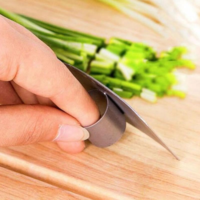 Stainless Steel Finger Guard for Safe Kitchen Use