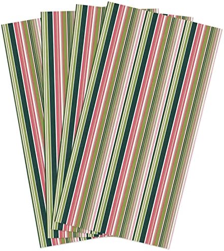 4 Geo Rainbow Kitchen Dish Towels