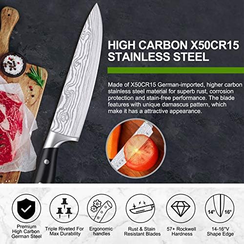 Versatile 23-Piece Knife Set