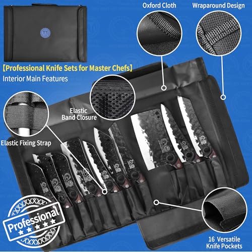 XYJ Professional Knife SetEnergy-Blade Design for All-Task Kitchen Performance